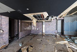 Abandoned Karaoke Parlour Moon River Interior