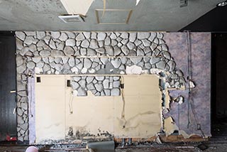 Abandoned Karaoke Parlour Moon River Interior