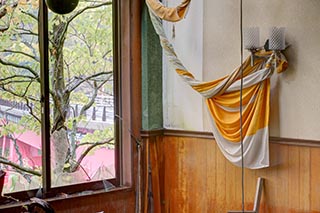 Abandoned Roadside Restaurant Interior