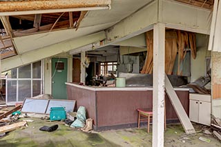 Collapsing Abandoned Shop in Hokkaido, Japan