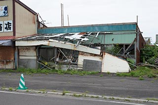 Collapsing Abandoned Shop in Hokkaido, Japan