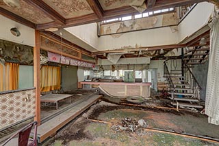 Abandoned Seafood Restaurant in Hokkaido, Japan