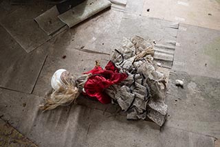 Doll in Abandoned House in Hokkaido, Japan