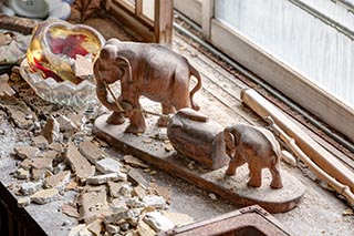 Ornament in Abandoned Japanese House