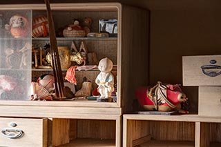 Ornaments in Abandoned Japanese House