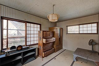 Abandoned Japanese House Upstairs