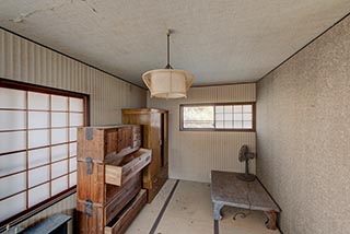 Abandoned Japanese House Upstairs