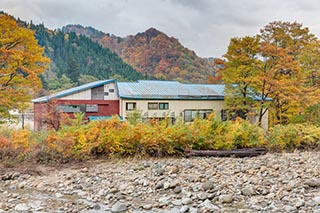 Abandoned Shin-Hato no Yu Onsen, Akita Prefecture, Japan