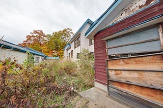 Abandoned Shin-Hato no Yu Onsen, Akita Prefecture, Japan