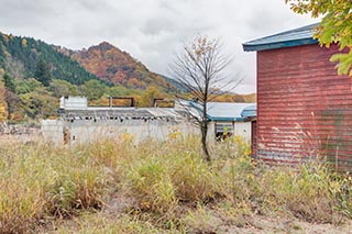 Abandoned Shin-Hato no Yu Onsen, Akita Prefecture, Japan