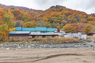 Abandoned Shin-Hato no Yu Onsen, Akita Prefecture, Japan