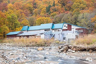 Abandoned Shin-Hato no Yu Onsen, Akita Prefecture, Japan