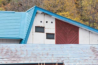 Abandoned Shin-Hato no Yu Onsen, Akita Prefecture, Japan