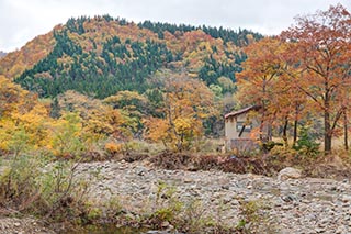 Abandoned Shin-Hato no Yu Onsen, Akita Prefecture, Japan