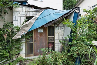 Collapsing Building at Abandoned Shiokari Onsen