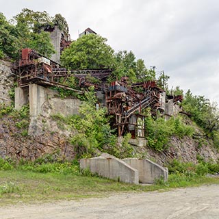 Abandoned Stone Crushing Plant in Hokkaido