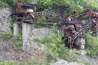 Abandoned Stone Crushing Plant in Hokkaido