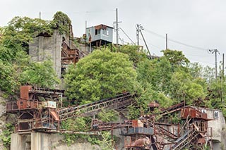 Abandoned Stone Crushing Plant in Hokkaido