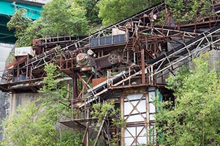 Abandoned Stone Crushing Plant in Hokkaido