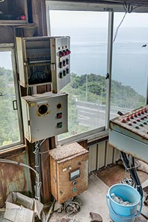 Abandoned Stone Crushing Plant Control Shed