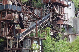 Abandoned Stone Crushing Plant in Hokkaido