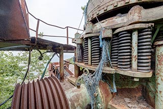 Abandoned Stone Crushing Plant in Hokkaido