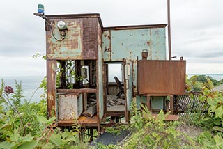 Abandoned Stone Crushing Plant Control Shed