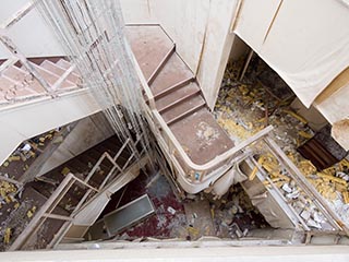 Abandoned Sun Park Hotel Main Stairs