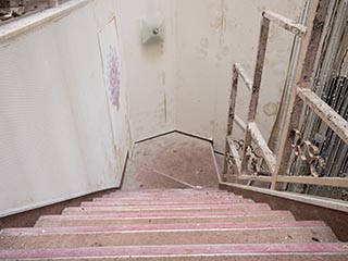 Abandoned Sun Park Hotel Main Stairs