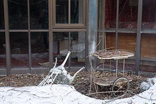 Abandoned Sun Park Hotel Terrace