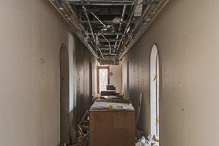 Abandoned Sun Park Hotel Corridor