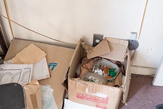 Box of Keys in Abandoned Sun Park Hotel