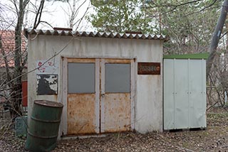 Abandoned Sun Park Hotel Shed