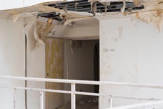 Abandoned Sun Park Hotel Corridor