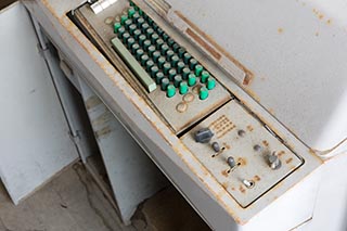 Teletype Machine in Abandoned Tamura Iron Manufacturing Office