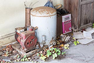 Abandoned Tamura Iron Manufacturing Office Building