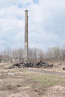 Abandoned Tamura Iron Manufacturing Chimney