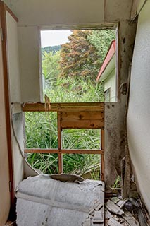 Collapsing Section of Abandoned Minshuku