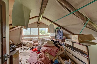 Shambolic Room in Abandoned Minshuku