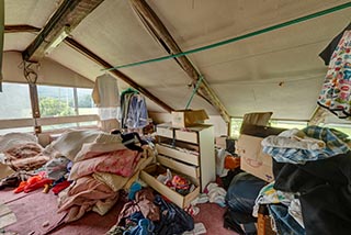 Shambolic Room in Abandoned Minshuku