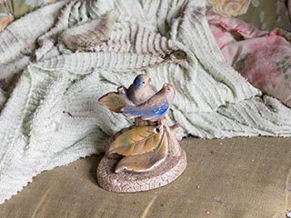 ceramic birds ornament