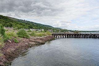 Abandoned Pier, Bowling, Scotland