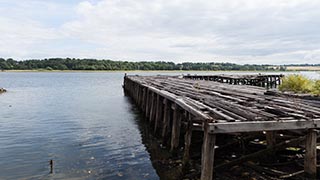 Abandoned Pier, Bowling, Scotland