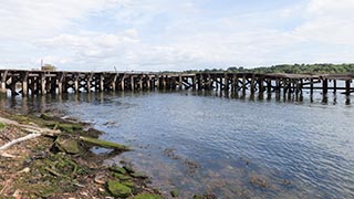 Abandoned Pier, Bowling, Scotland