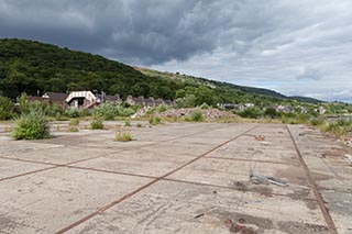 Demolished Building, Bowling, Scotland