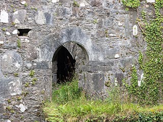 entrance to kitchen and great hall