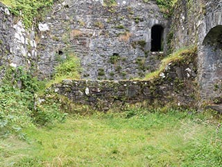 great hall of Innis Chonnel Castle