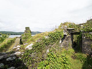 inside top level of tower