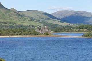 Kilchurn Castle by Loch Awe, Scotland