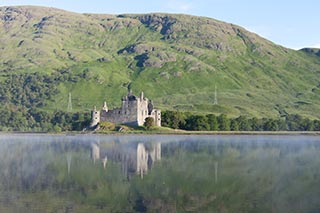 Kilchurn Castle by Loch Awe, Scotland